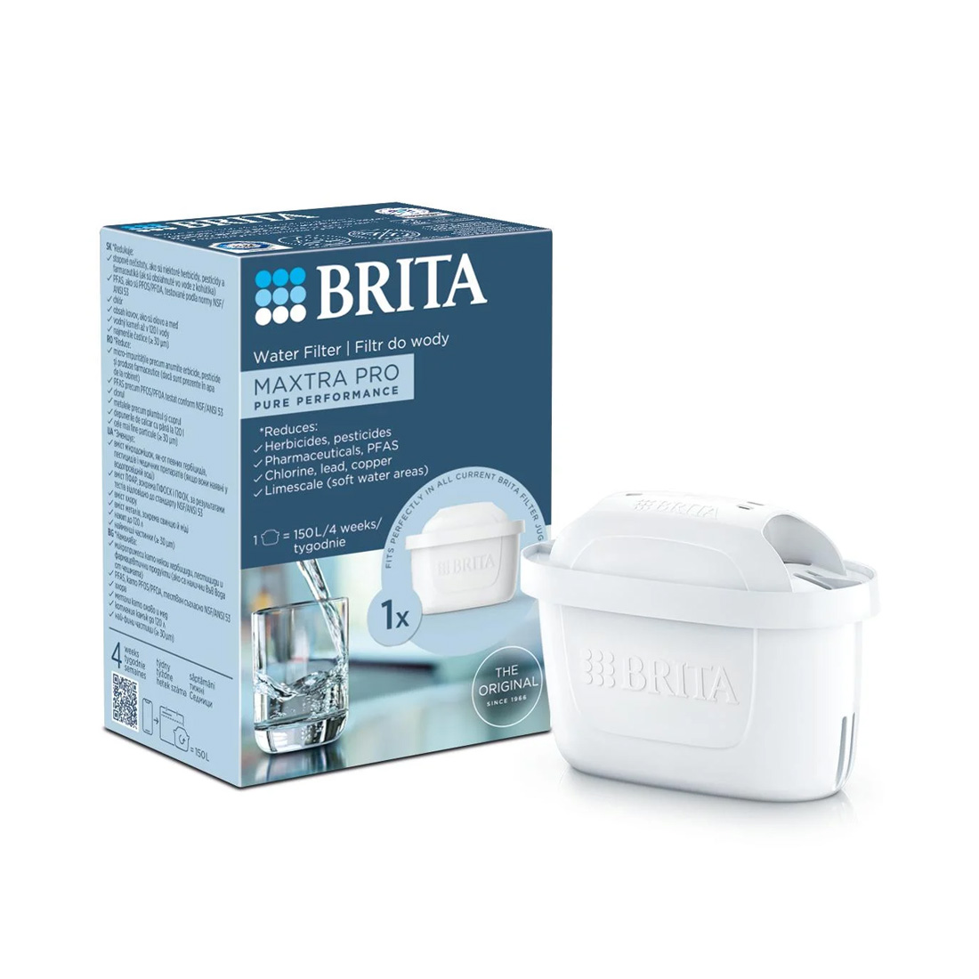 product image - Картридж для фільтра Brita MXPro Pure Performance, білий