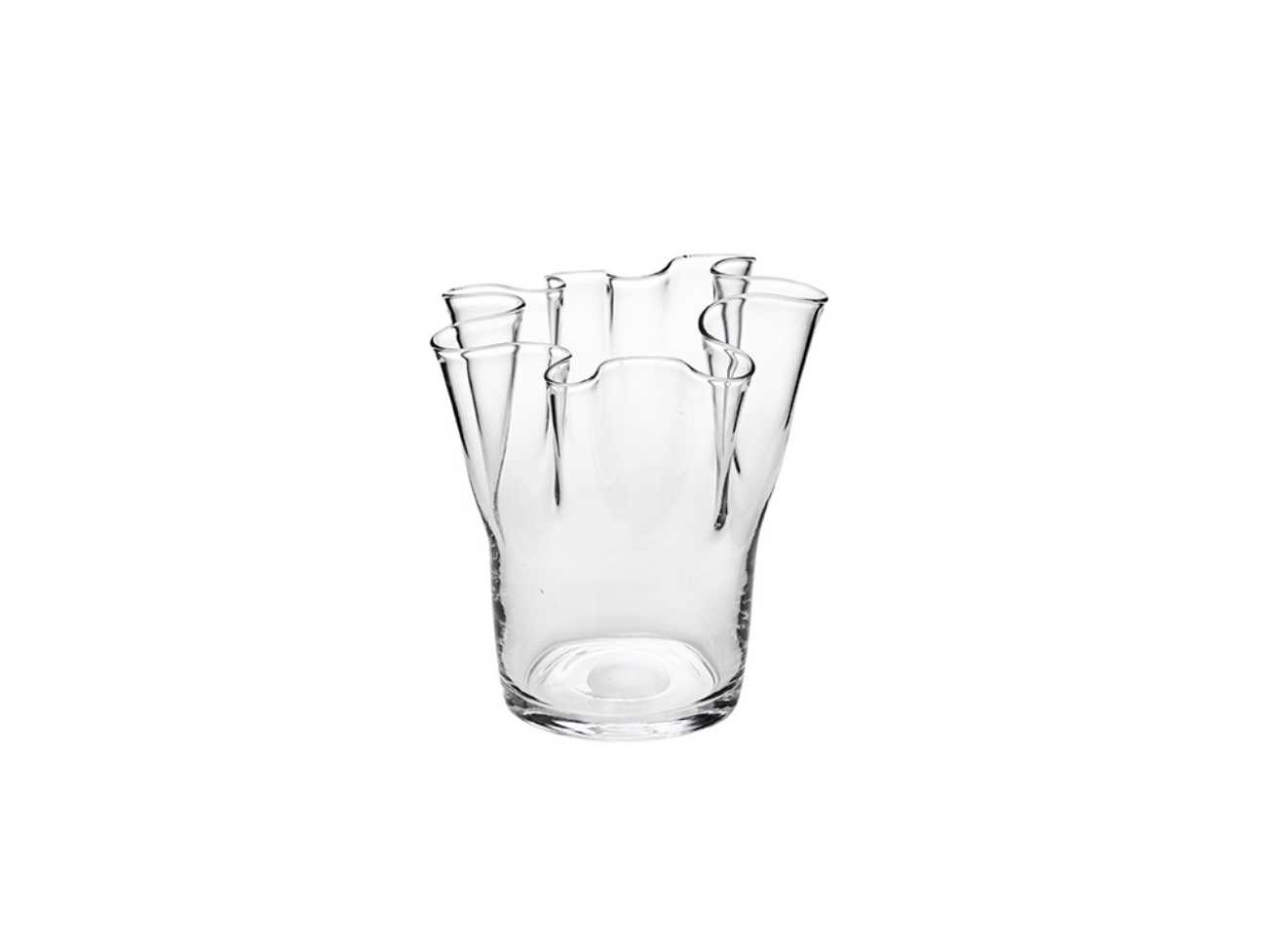product image - Ваза скляна настільна Aida TULIP VASE, висота 20 см, прозорий