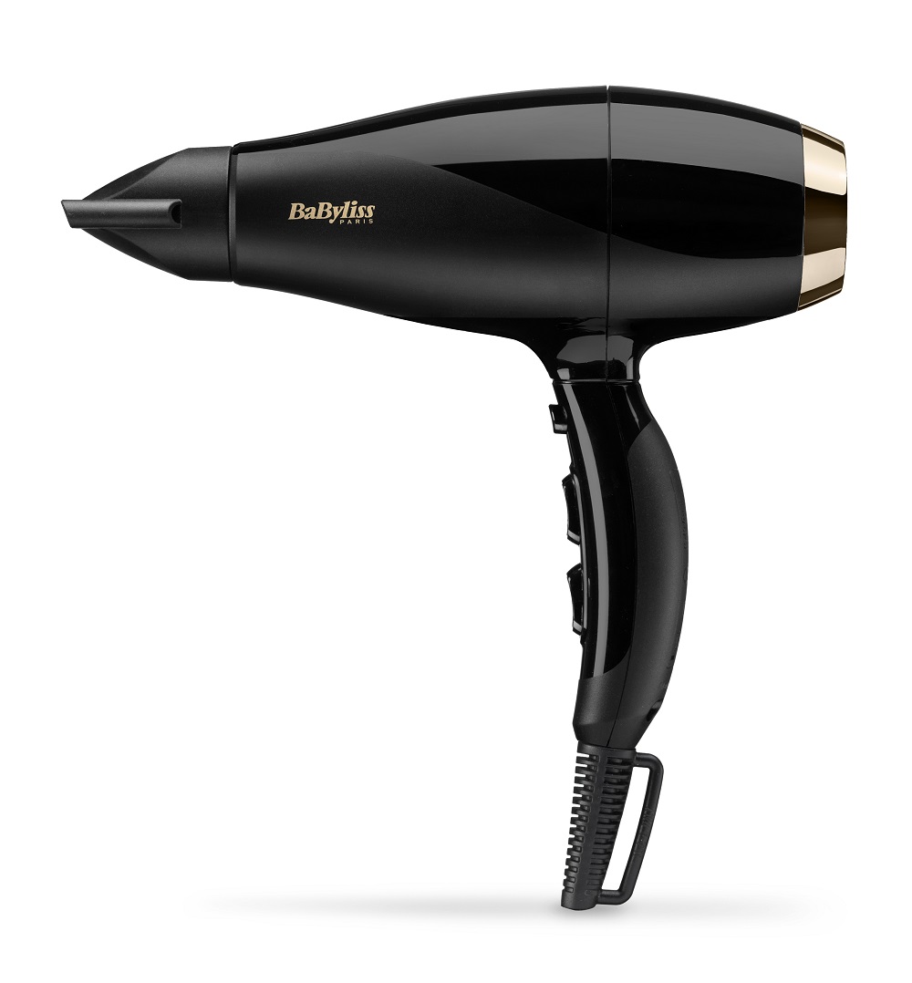 product image - Фен BaByliss Super Pro 2000, потужність 2300 Вт, чорний із золотистим
