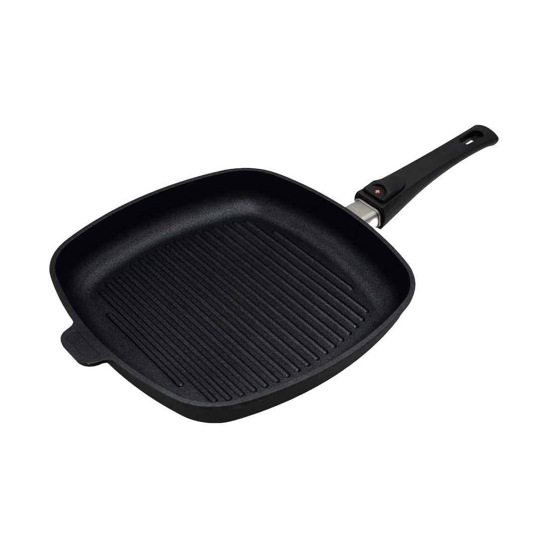 product image - Сковорода-гриль зі знімною ручкою Swiss Diamond XD INDUCTION, 28х28 см, чорний