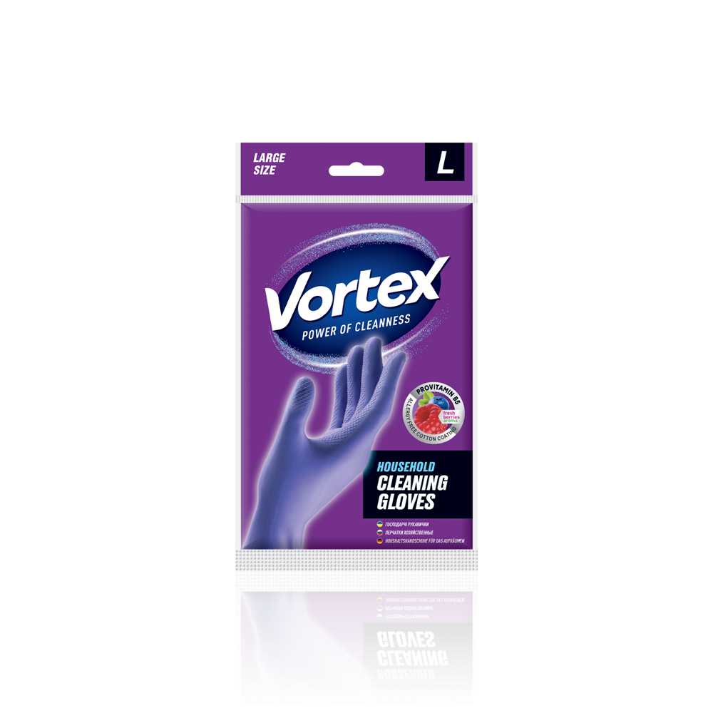 product image - Рукавички Vortex, розмір L (з провітаміном В5 і запахом лісових ягід)