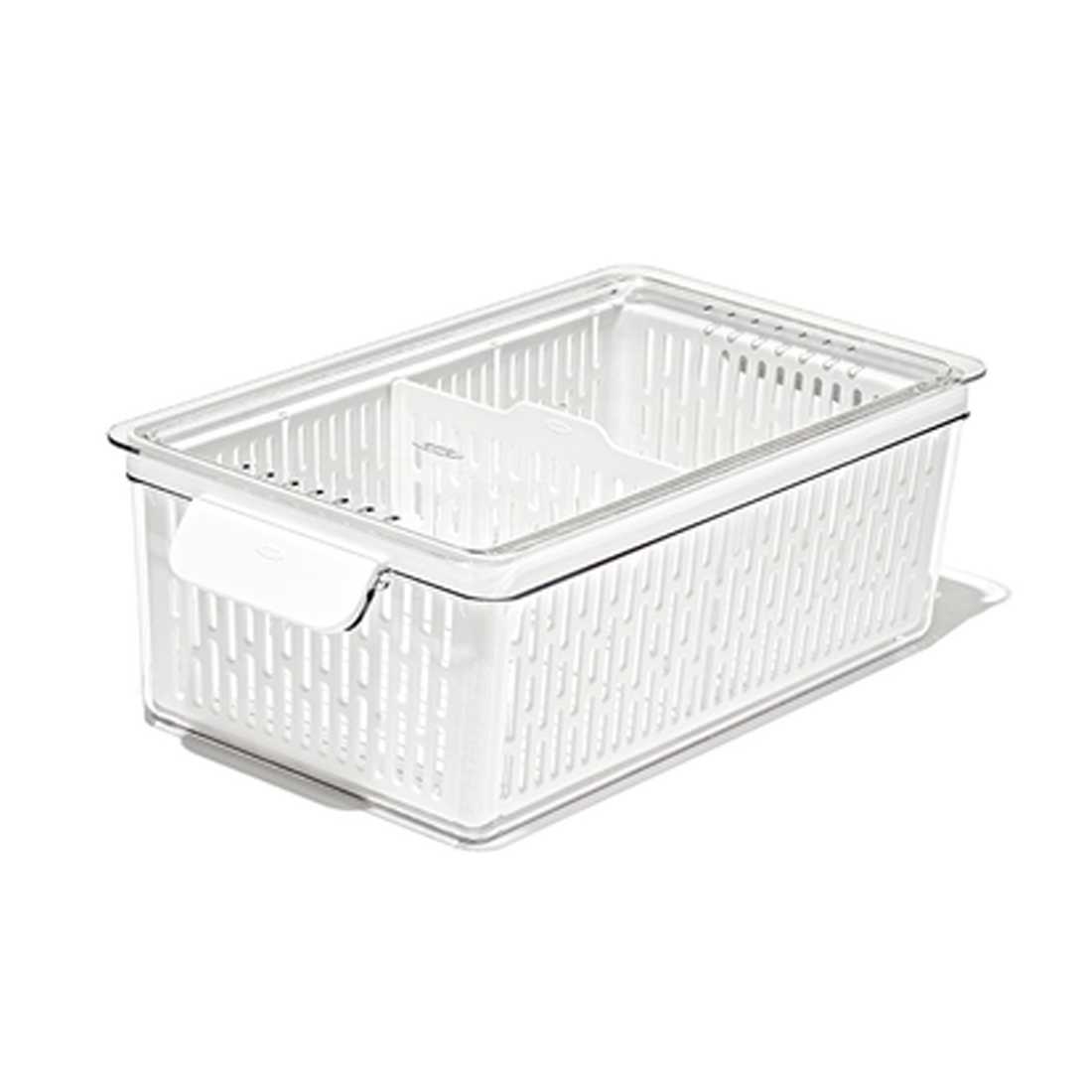 product image - Контейнер для зберігання в холодильнику OXO FOOD STORAGE, 11,8 х35,1х18,9 см, білий