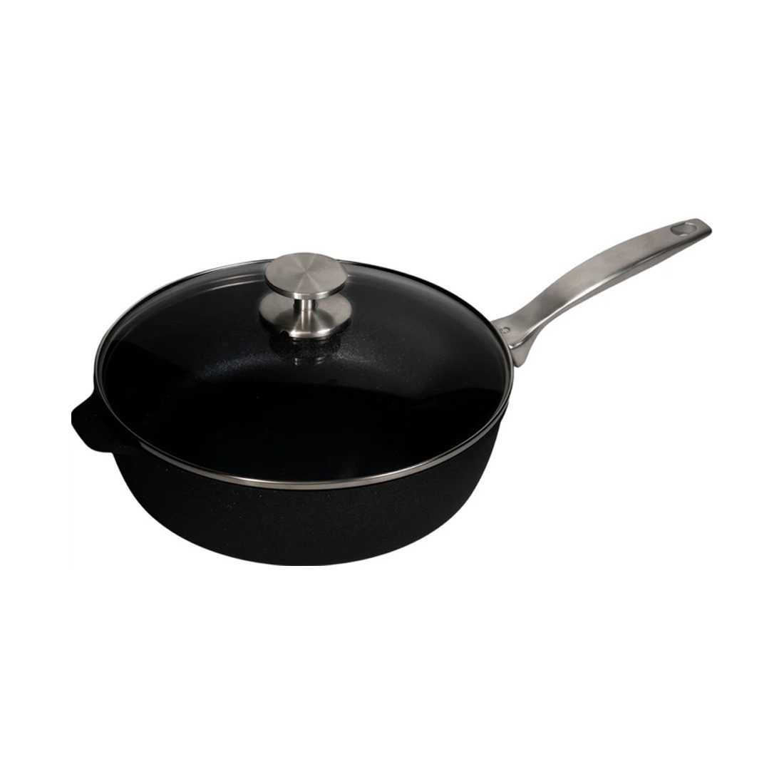 product image - Сотейник с крышкой Swiss Diamond CXD Induction, диаметр 26 см, объем 3,6 л, черный