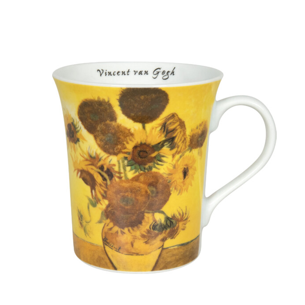 product image - Кухоль порцеляновий Koenitz LES FLEURS VAN GOGH, об'єм 0,41 л, різнокольоровий