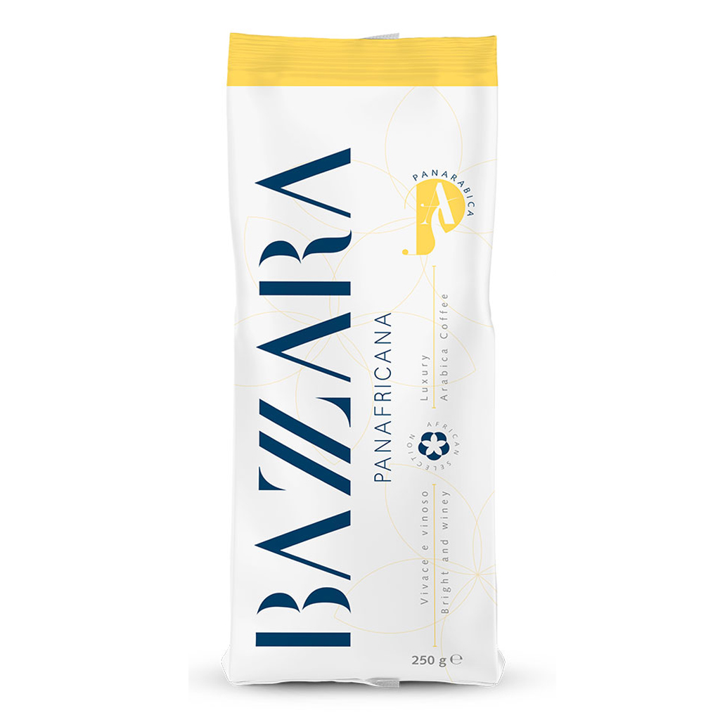 product image - Кава в зернах Bazzara PANAFRICANA моносорт (100%), 250г
