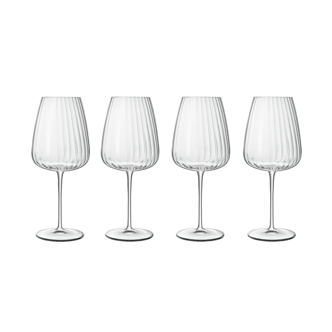 product image - Набір келихів для червоного вина Luigi Bormioli Optica, об'єм 0,7 л, прозорий, 4 шт