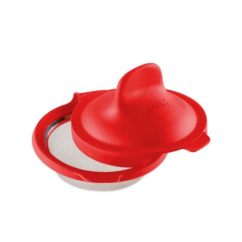 product image - Форма для яйця пашот Lekue EGG, розміри 11х4,5х7 см, червоний