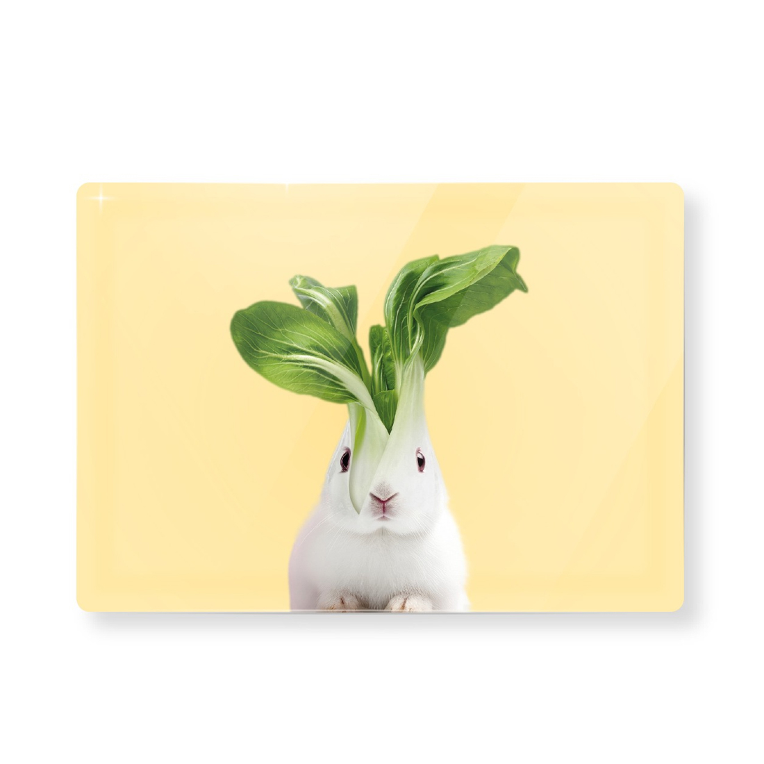 product image - Дошка обробна скляна «Кролик» WD Lifestyle, 20×30 см, різнокольоровий