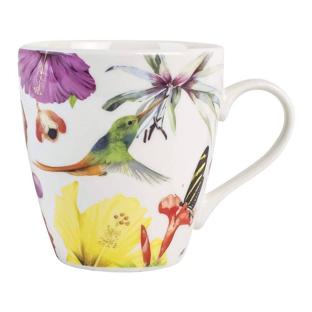 product image - Кухоль порцеляновий Marjolein Bastin HUMMINGBIRDS, об'єм 0,32 л, білий з малюнком