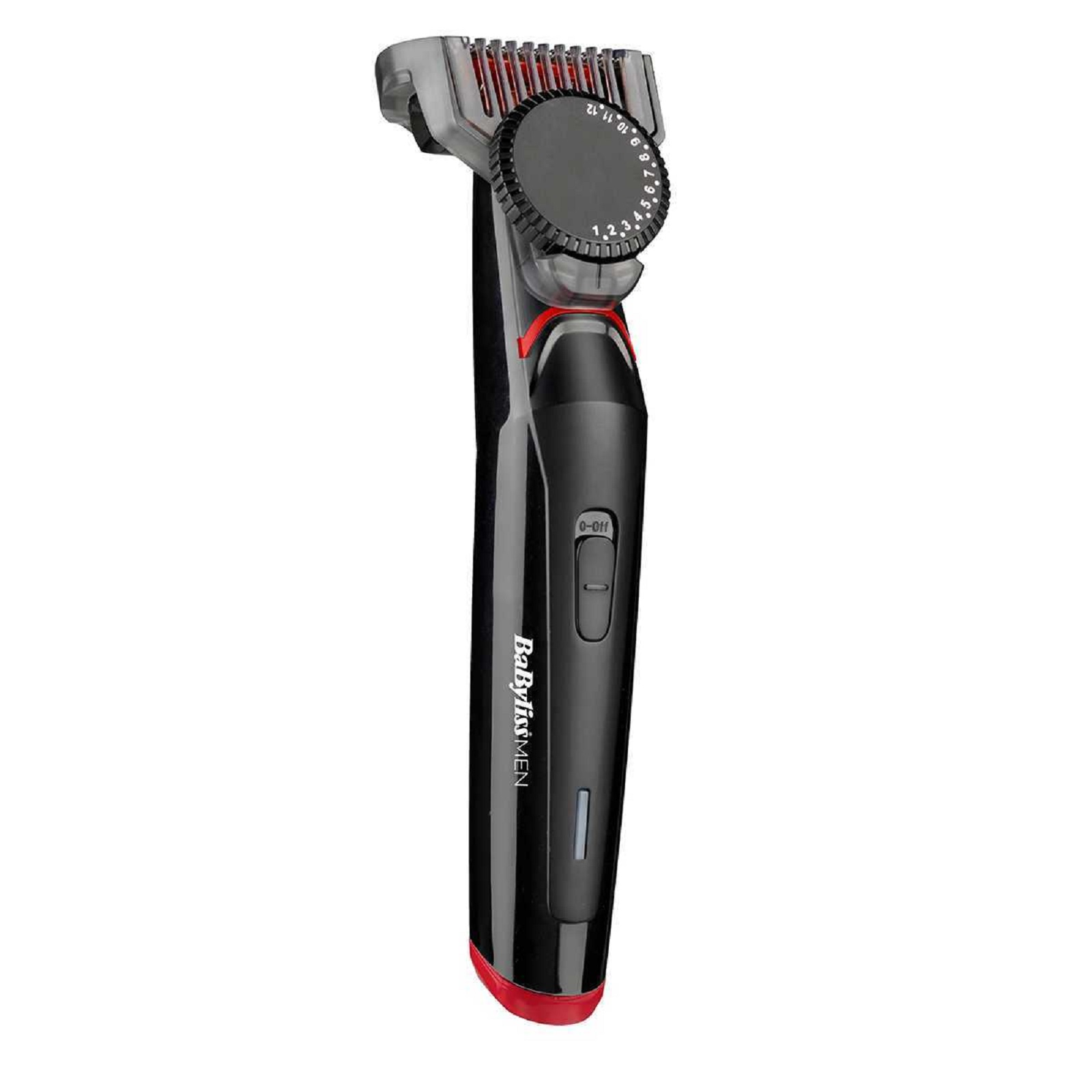 product image - Тример для бороди і вусів BaByliss, чорний з червоним