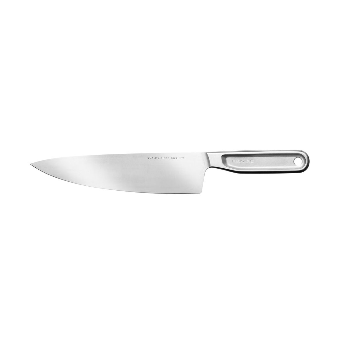 product image - Ніж шеф-кухаря Fiskars All Steel, довжина 20 см, сріблястий
