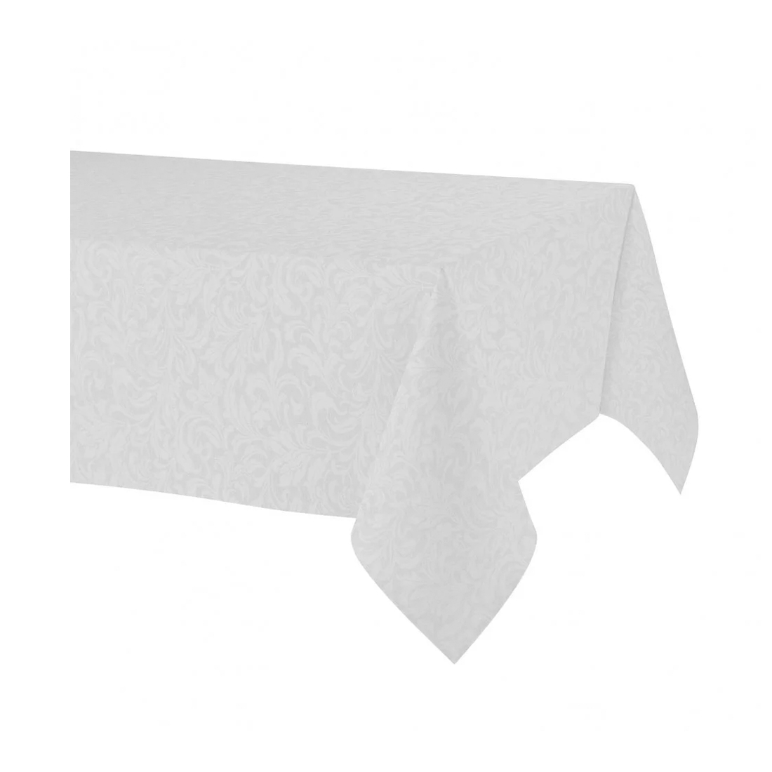 product image - Скатертина кругла Atenas Julia White, діаметр 150 см