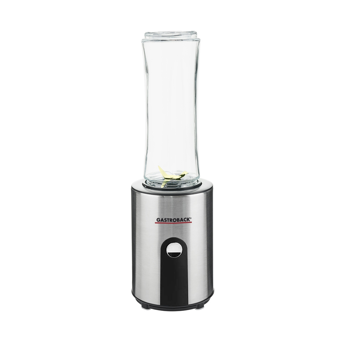 product image - Блендер міні Gastroback Smoothie Maker Mix & Go, об'єм 0,6 л, сріблясто-сірий