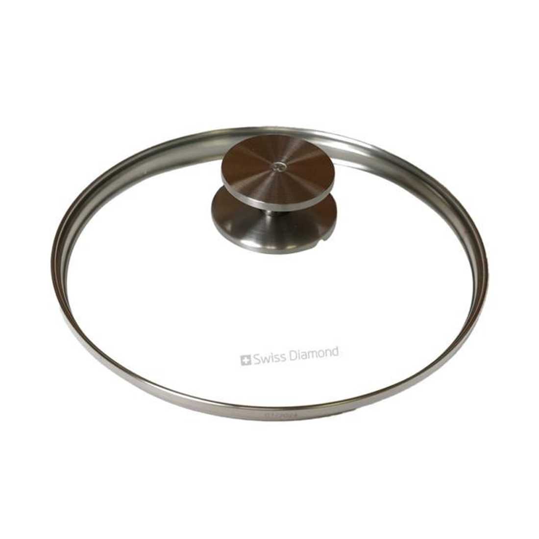 product image - Кришка скляна Swiss Diamond CXD Induction, діаметр 20 см, прозорий