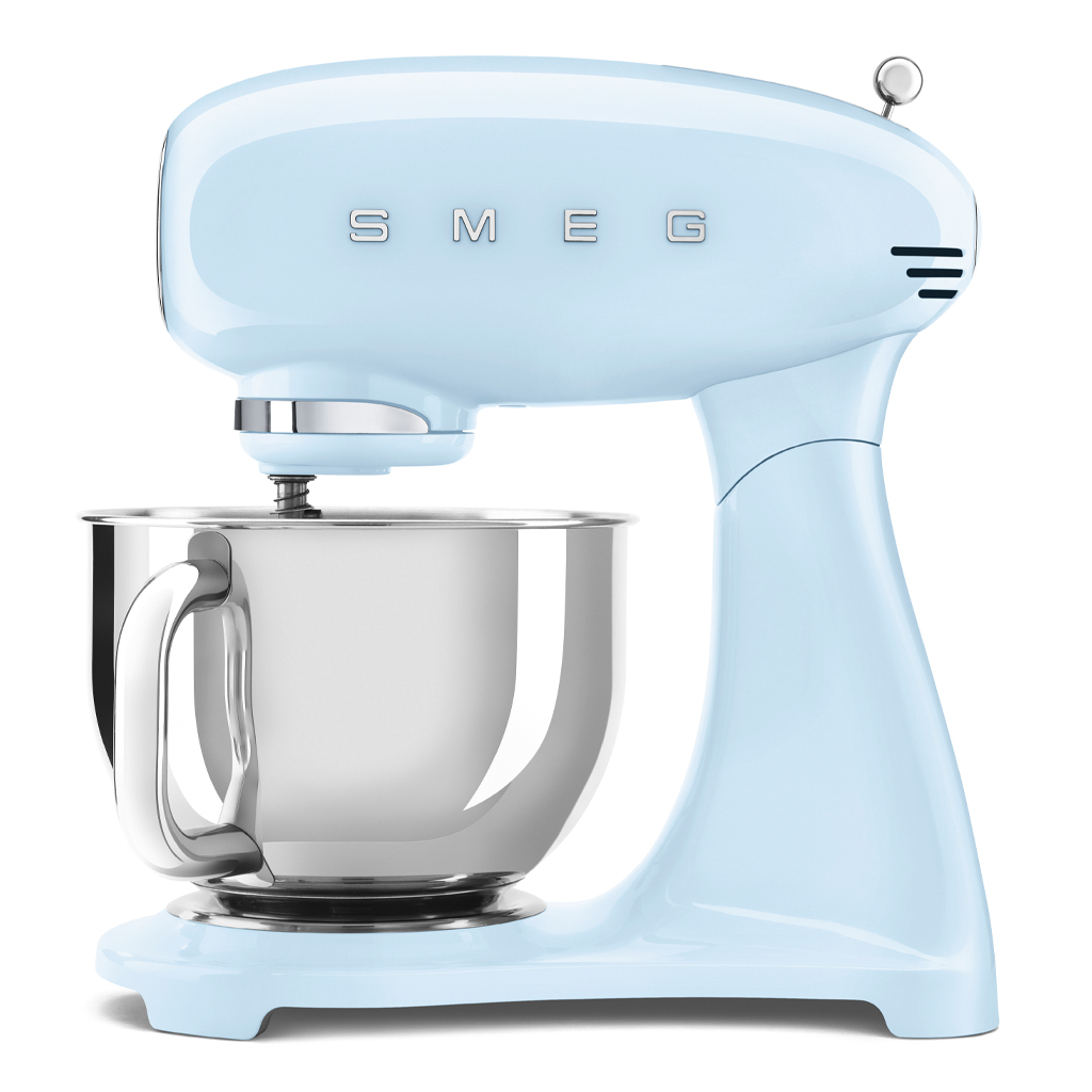 product image - Міксер планетарний Smeg 50 STYLE, об'єм чаші 4,8 л, блакитний