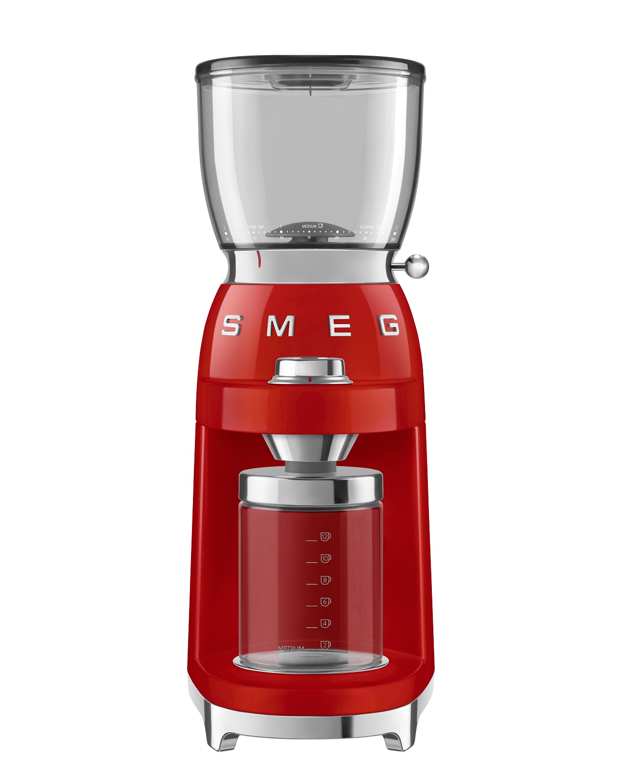 product image - Кавомолка Smeg 50 STYLE, червоний