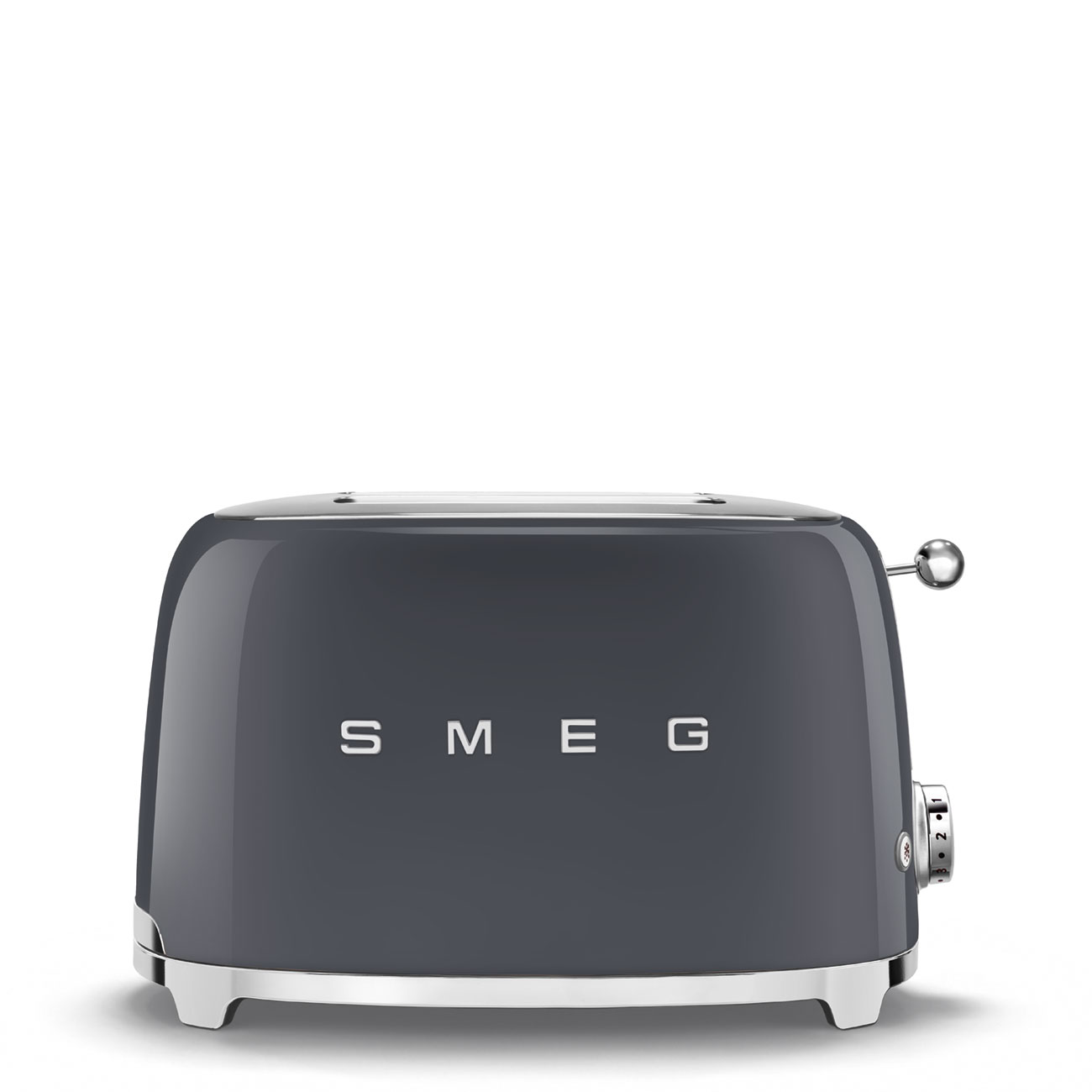 product image - Тостер на два слоти Smeg 50 Style, 19,8 х31х19, 5 см, сланцево-сірий