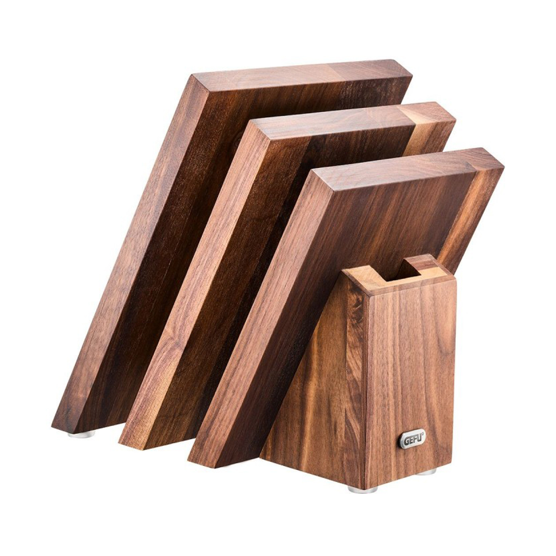 product image - Блок для ножів магнітний GEFU ENNO, 22x23x16,5 см, коричневий