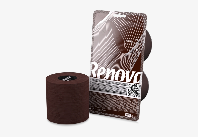 product image - Туалетний папір коричневий Renova, 2 шт