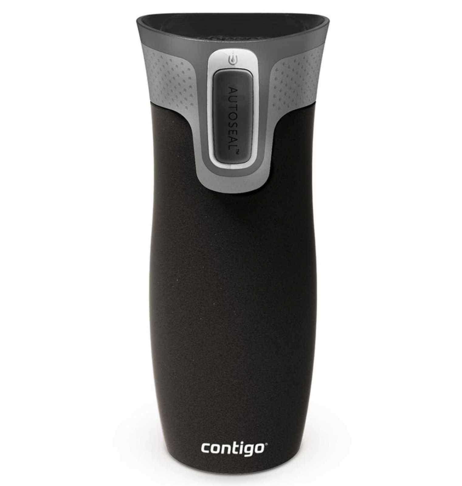 product image - Термокухоль Contigo WEST LOOP, об'єм 0,47 л, чорний