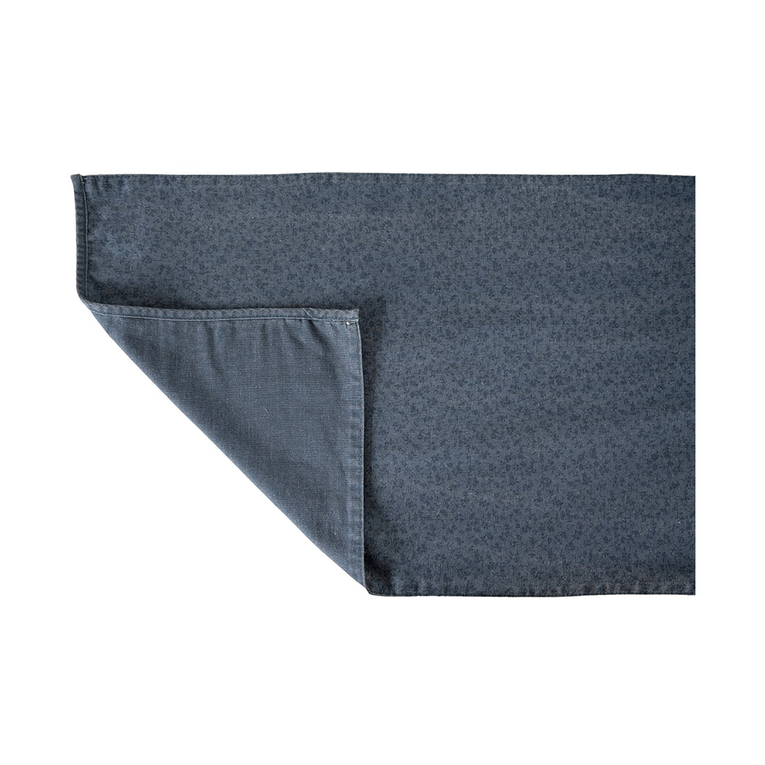 product image - Скатертина-доріжка на стіл двостороння Laura Ashley Kitchen Linen, 40х150 см, синій/квітковий принт