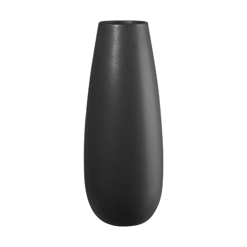 product image - Ваза керамічна ASA Selection COMO, висота 45 см, діаметр 18 см, чорний