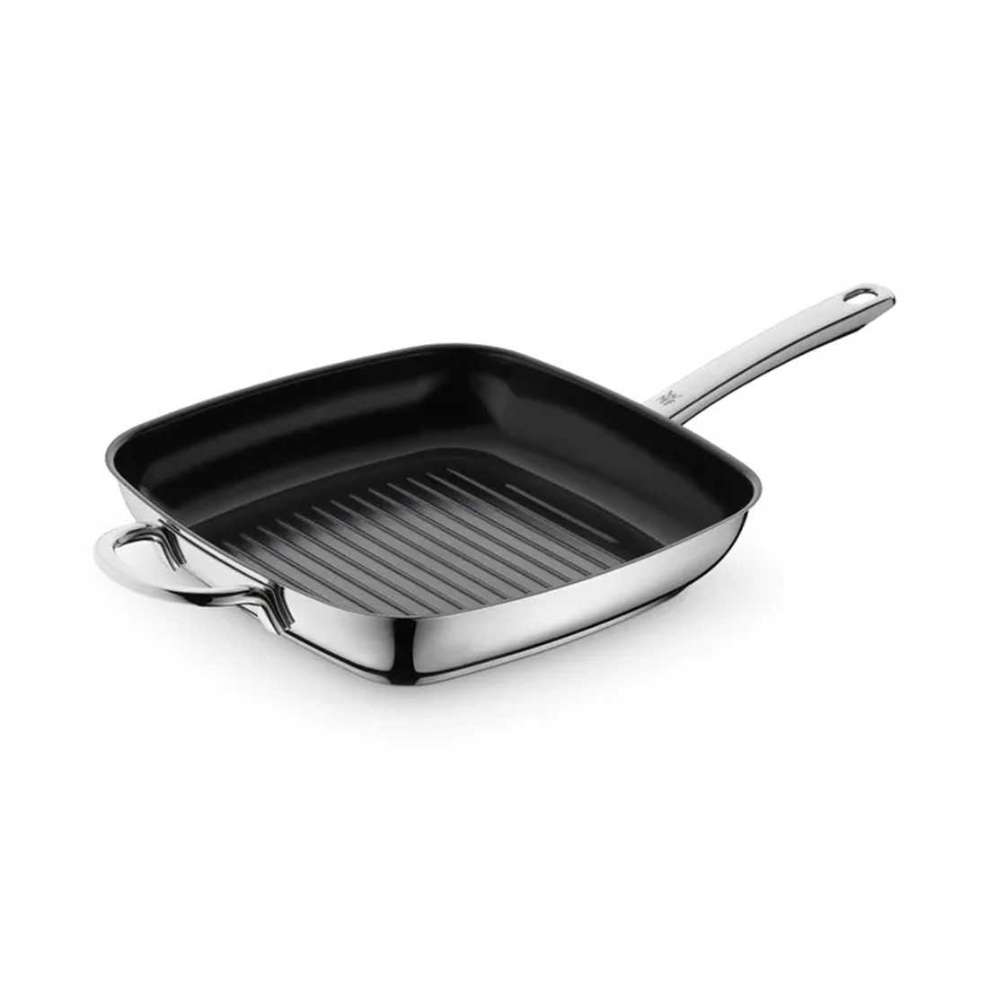 product image - Сковорода-гриль WMF Durado, 28х27 см, сріблясто-чорний