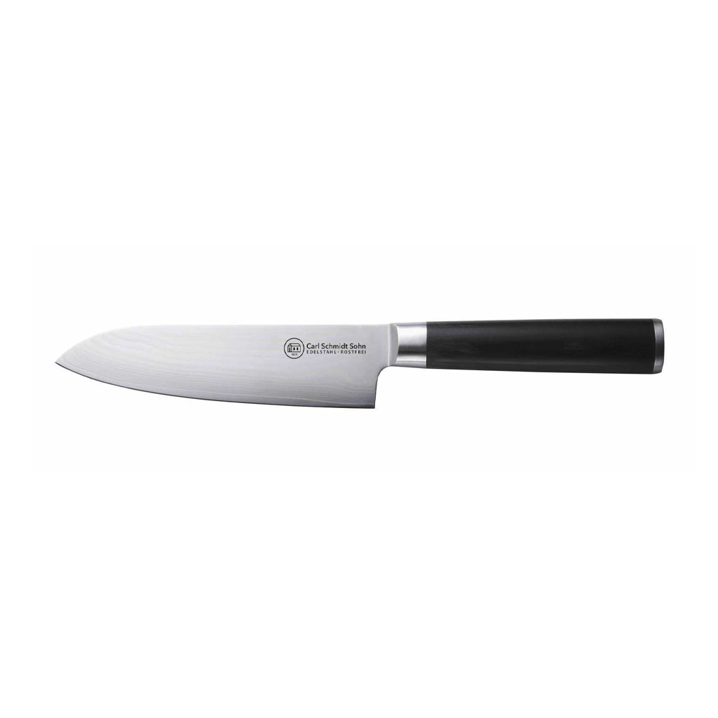 product image - Ніж сантоку Carl Schmidt Sohn KONSTANZ, довжина 18 см, чорний