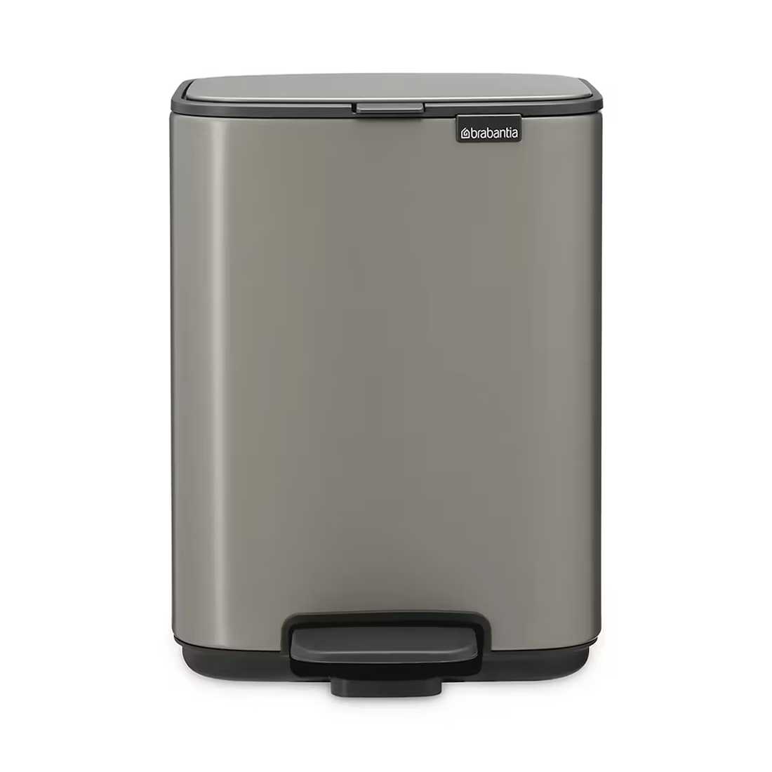 product image - Бак для сміття Brabantia Bo Pedal Bin, об'єм 4 л, платиновий