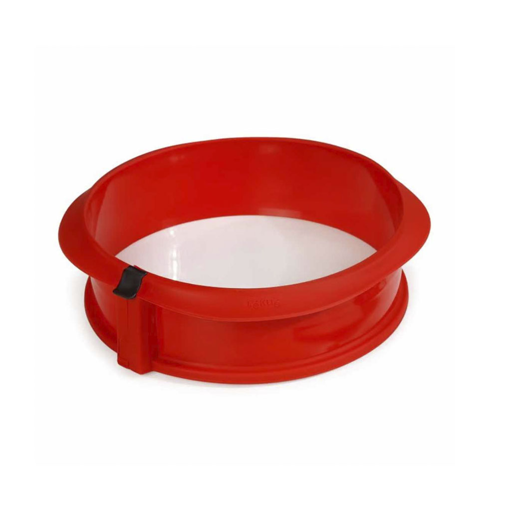 product image - Форма для випічки роз'ємна Lekue BAKING MOULDS, діаметр 23 см, червоний
