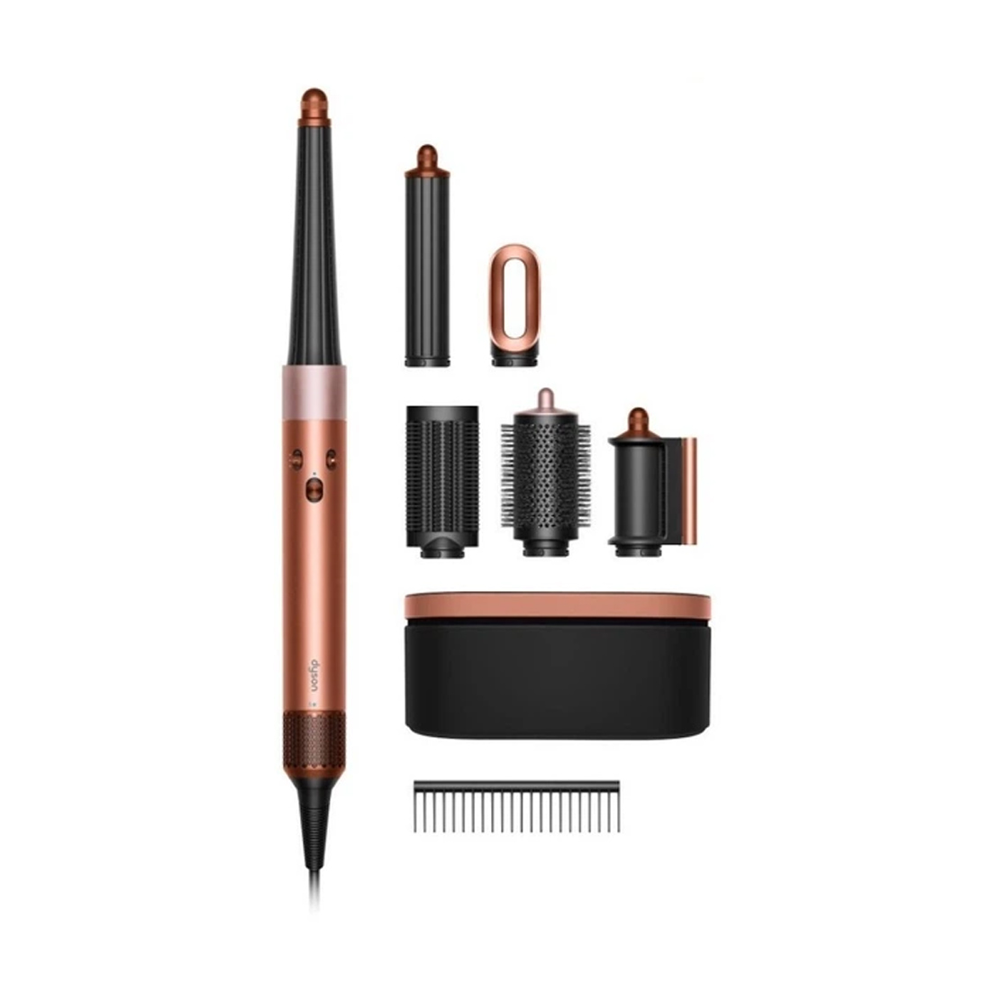 product image - Стайлер Dyson HS08 Airwrap ID Straight/Wavy, бурштиновий