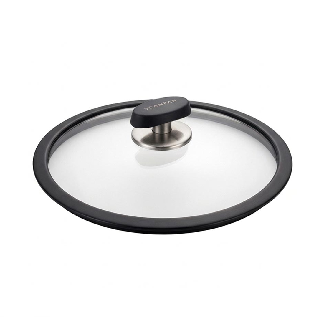 product image - Кришка Scanpan PRO SB+, діаметр 20 см, прозорий із чорним