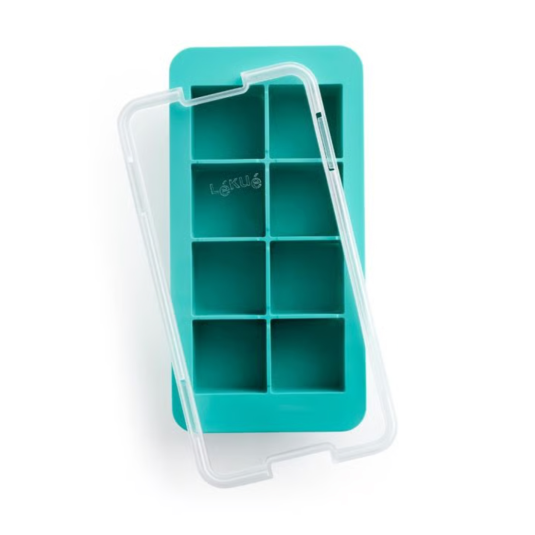 product image - Форма для льда квадратная Lekue XL, 23х11,8х5 см, зеленый