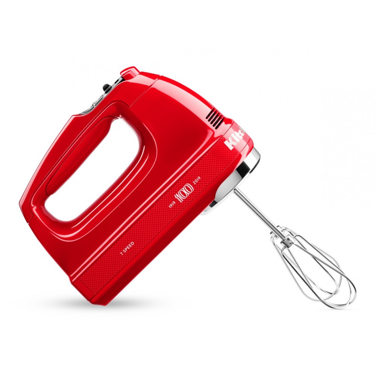 product image - Міксер ручний KitchenAid Queen of Hearts, 7 швидкостей, 230-1100 об/хв, 15х8х20 см, чуттєвий червоний