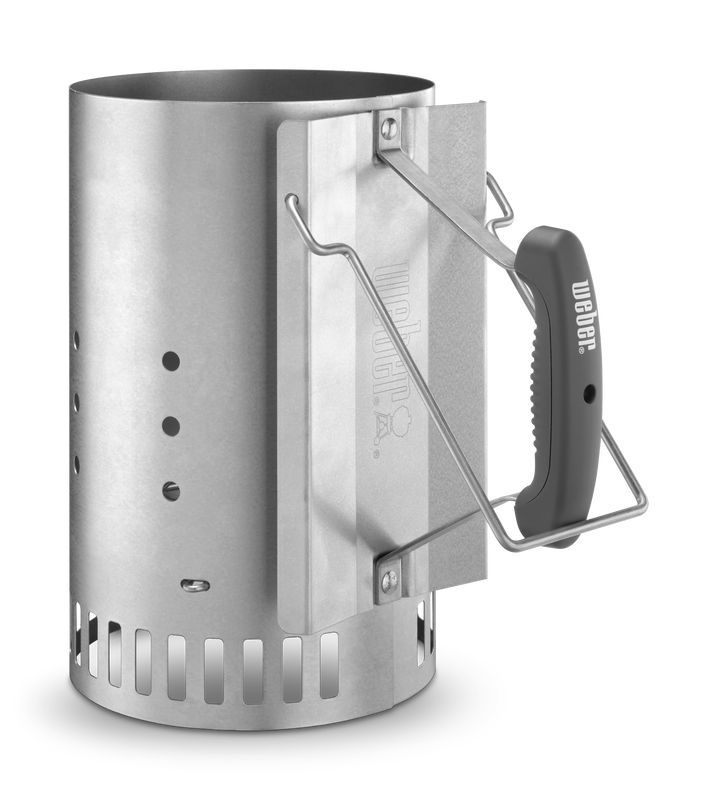 product image - Стартер для розпалювання вугілля та брикетів Weber, 31,5х19,1х30,5 см, сірий