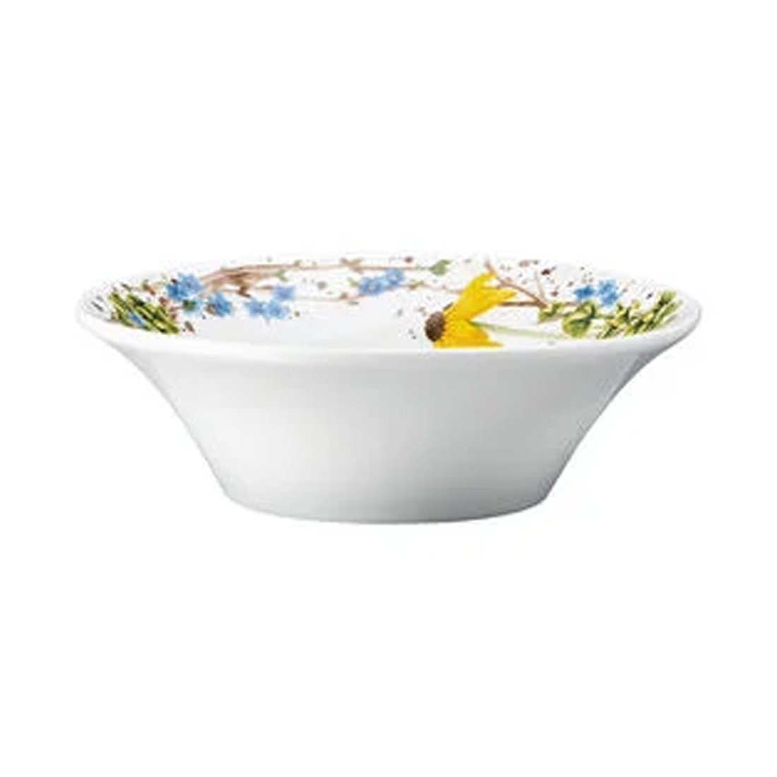 product image - Піала порцелянова Hutschenreuther NORA, діаметр 15 см, білий з малюнком