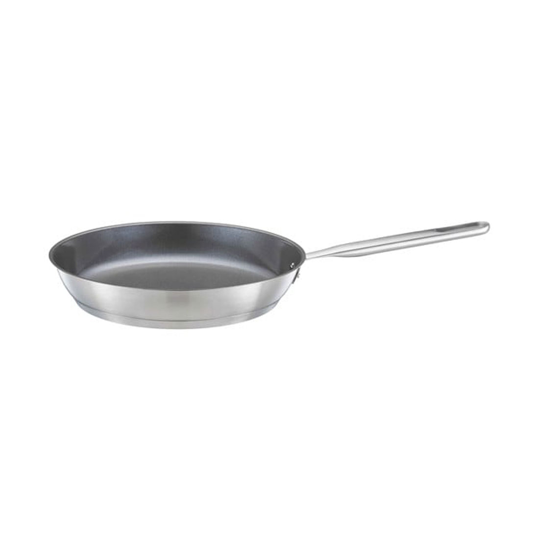 product image - Сковорода з антипригарним покриттям Fiskars All Steel, діаметр 28 см, сріблясто-сірий