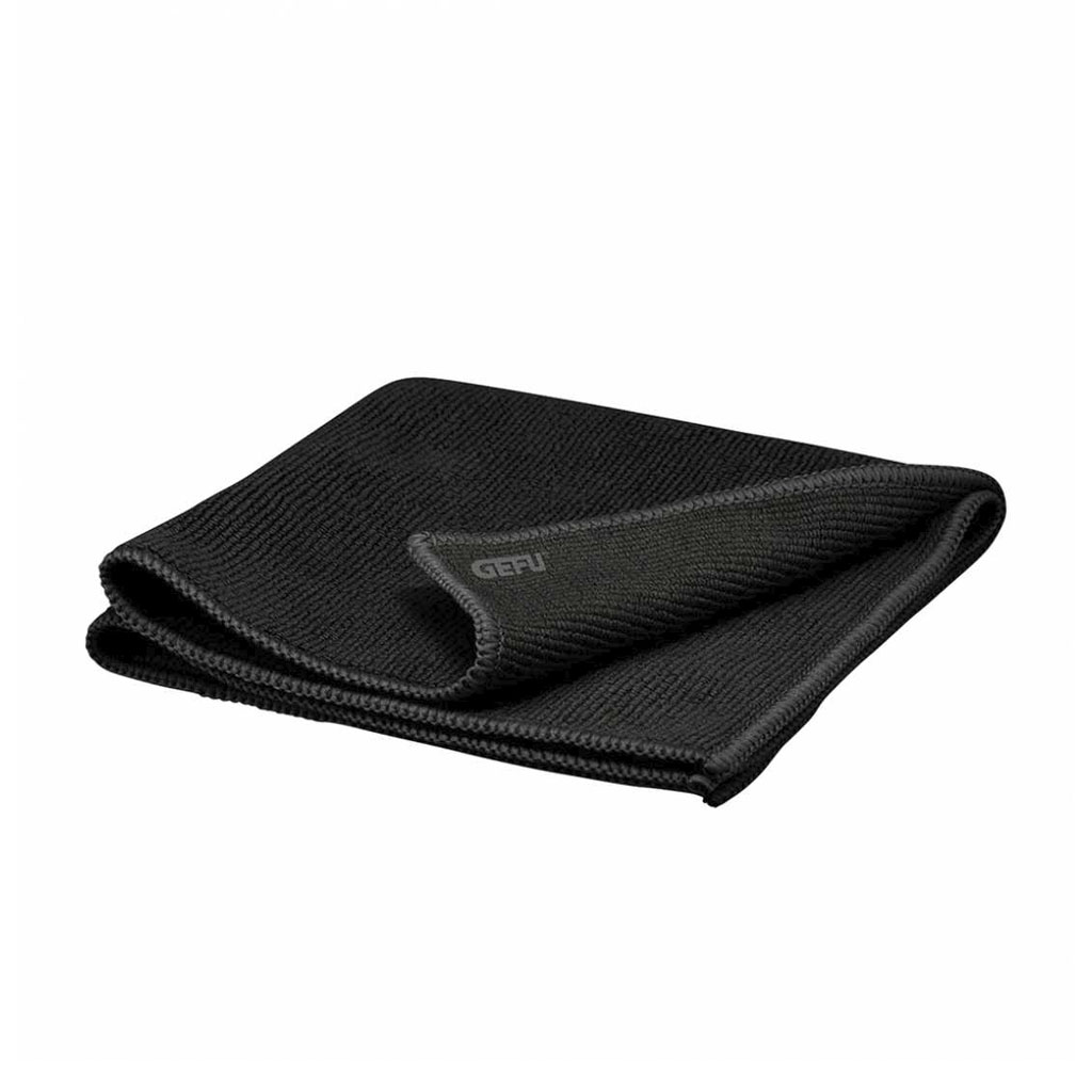 product image - Набір кухонних серветок з мікрофібри GEFU SWIFT, 30х30 см, чорний, 2 штуки