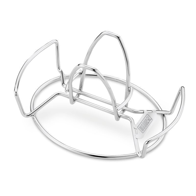 product image - Підставка під курку Weber Standard, 23,6 х15, 8х13 см, сріблястий