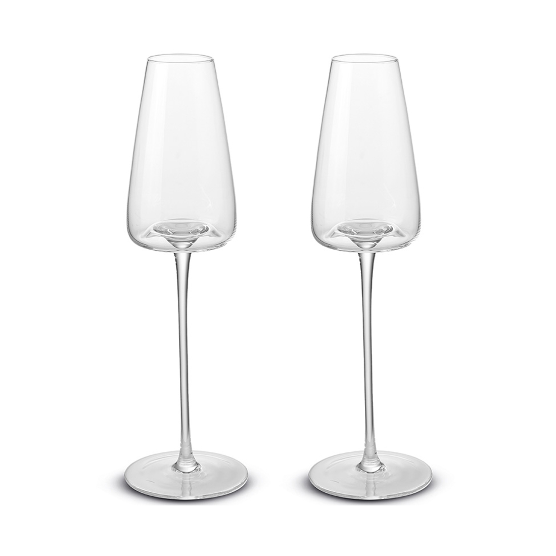 product image - Набір келихів для ігристого вина Pozzi Milano Grand Cru, об’єм 0,24 л, прозорий, 2 шт