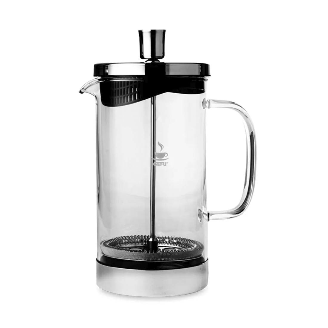 product image - Френч-прес GEFU DIEGO, об'єм 1 л, висота 22 см, прозорий