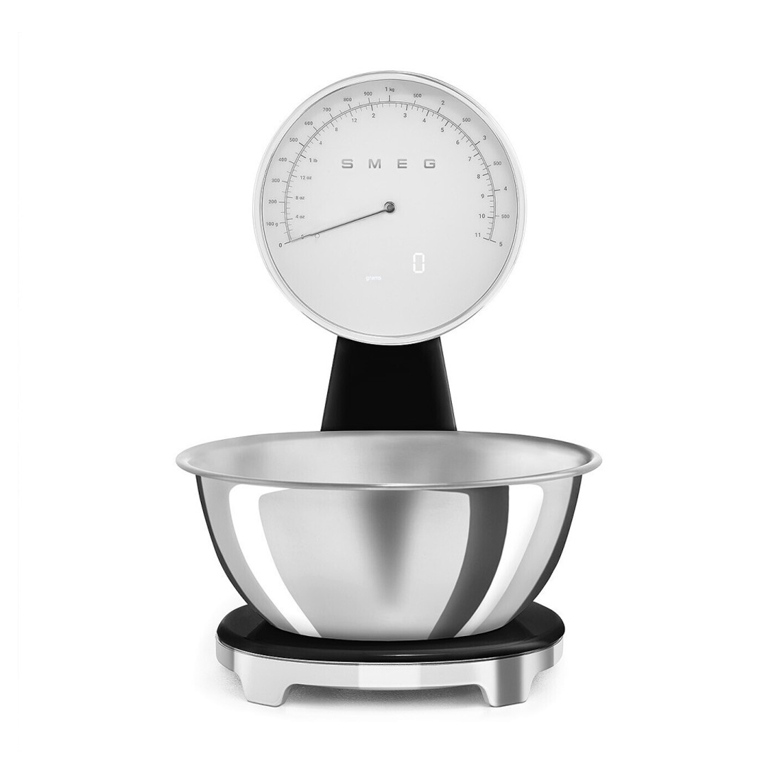 product image - Ваги кухонні Smeg 50 Style, 31,5х18х25 см, чорний