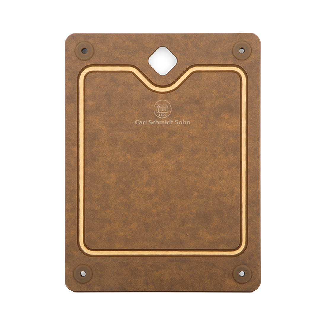 product image - Дошка обробна Carl Schmidt Sohn CELLE, 29,8×23,5×0,9 см, коричневий