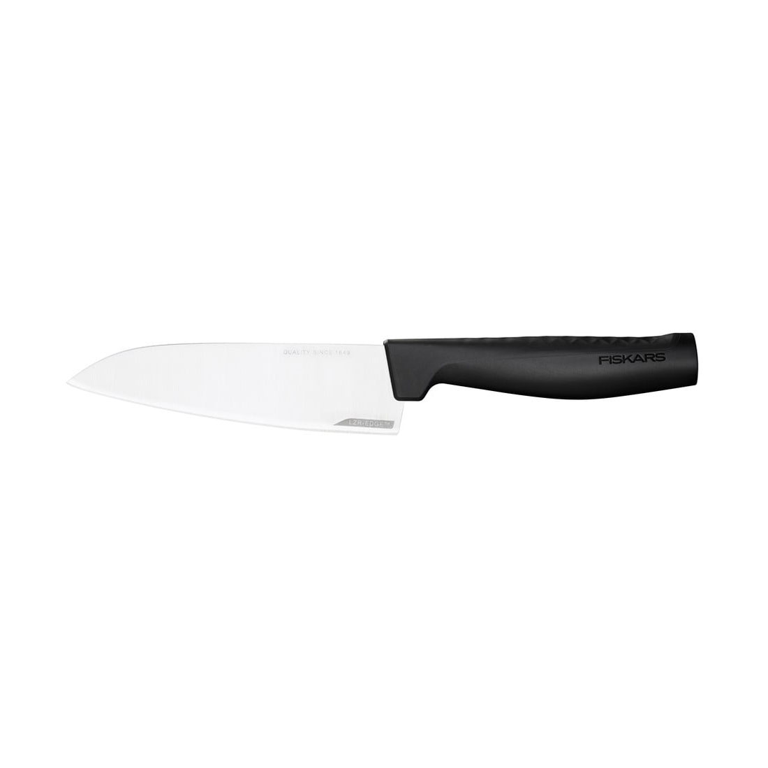 product image - Ніж шеф-кухаря Fiskars Hard Edge, довжина 14 см, чорний