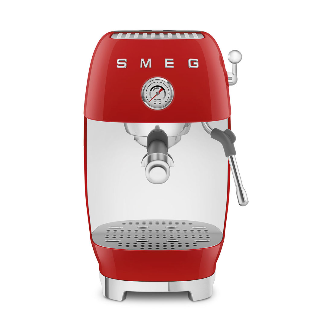 product image - Кавоварка еспресо Smeg 50 Style, 36,4x20,5x29,5 см, червоний