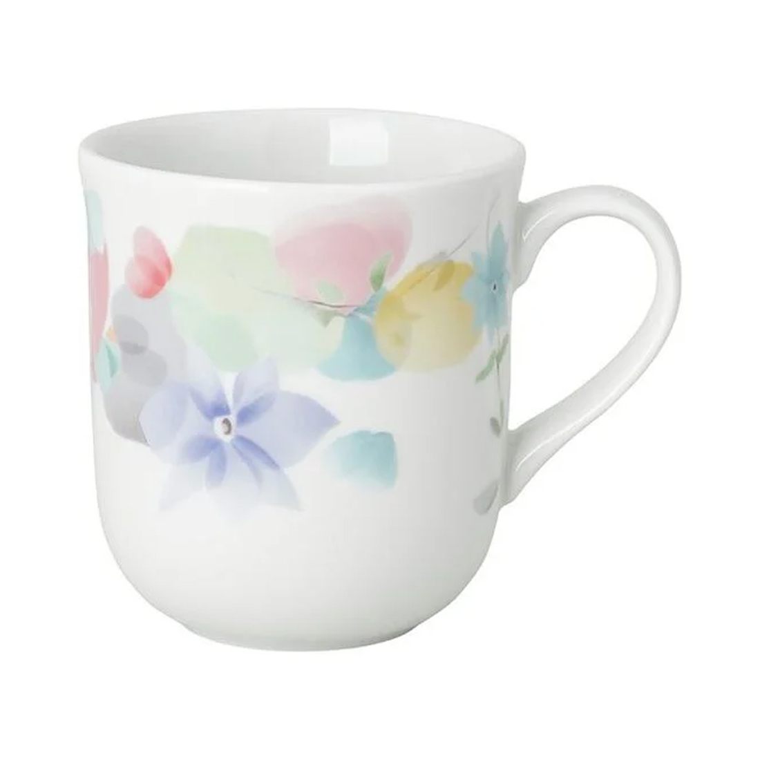 product image - Кухоль порцеляновий Hutschenreuther Blumenwiese, об’єм 0,41 л, білий з малюнком