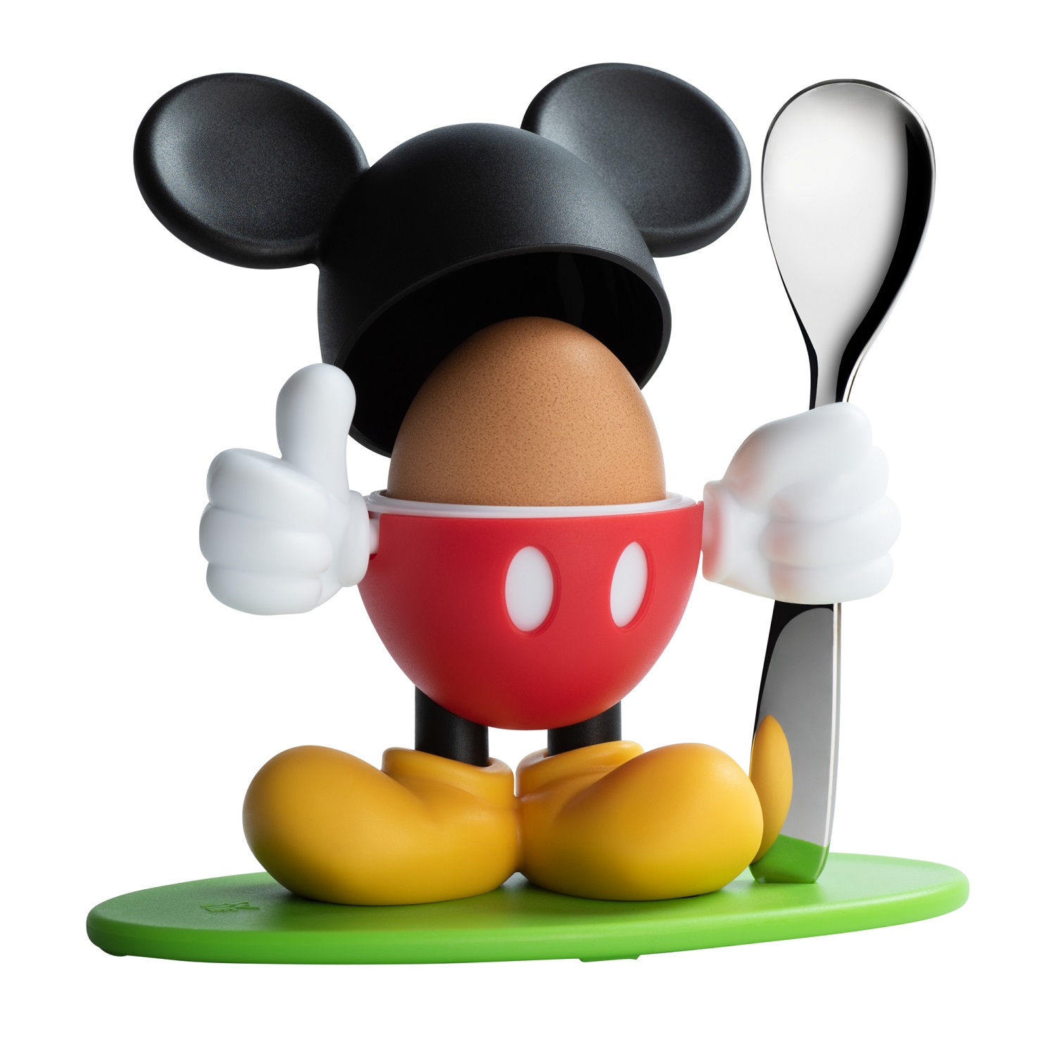 product image - Підставка для яйця з ложкою WMF MICKEY MOUSE, різнокольоровий, 2 предмети