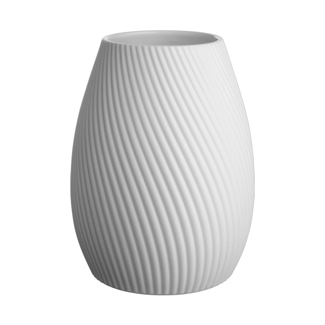 product image - Ваза порцелянова ASA Selection Rica, висота 20 см, білий матовий