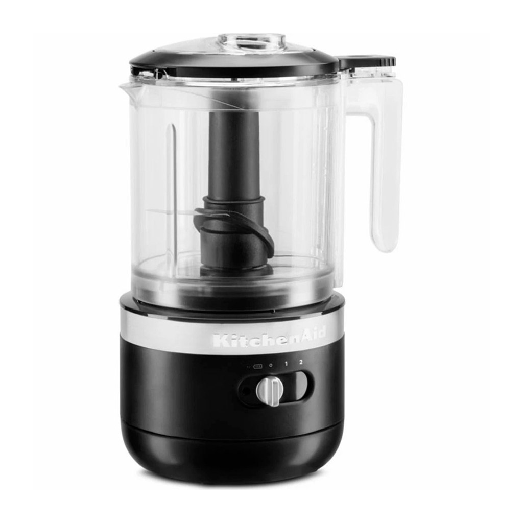 product image - Мінікомбайн бездротовий KitchenAid, об'єм чаші 1,2 л, чорний матовий