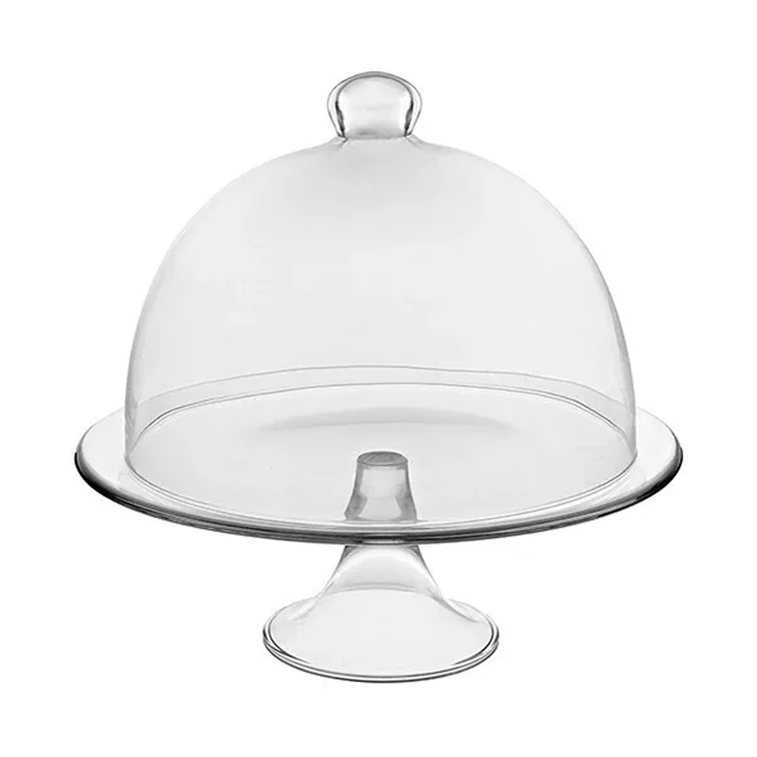 product image - Блюдо для торта з куполом Vidivi BANQUET, діаметр 32 см, прозорий